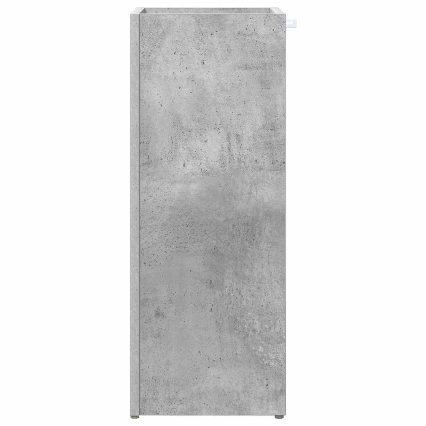 vidaXL Umbrella Stand Concrete Grey 25 x 24.5 x 64 cm Engineered Wood