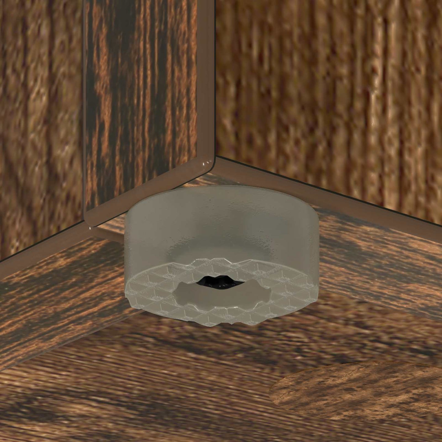 vidaXL Umbrella Stand Smoked Oak 25 x 24.5 x 64 cm Engineered Wood
