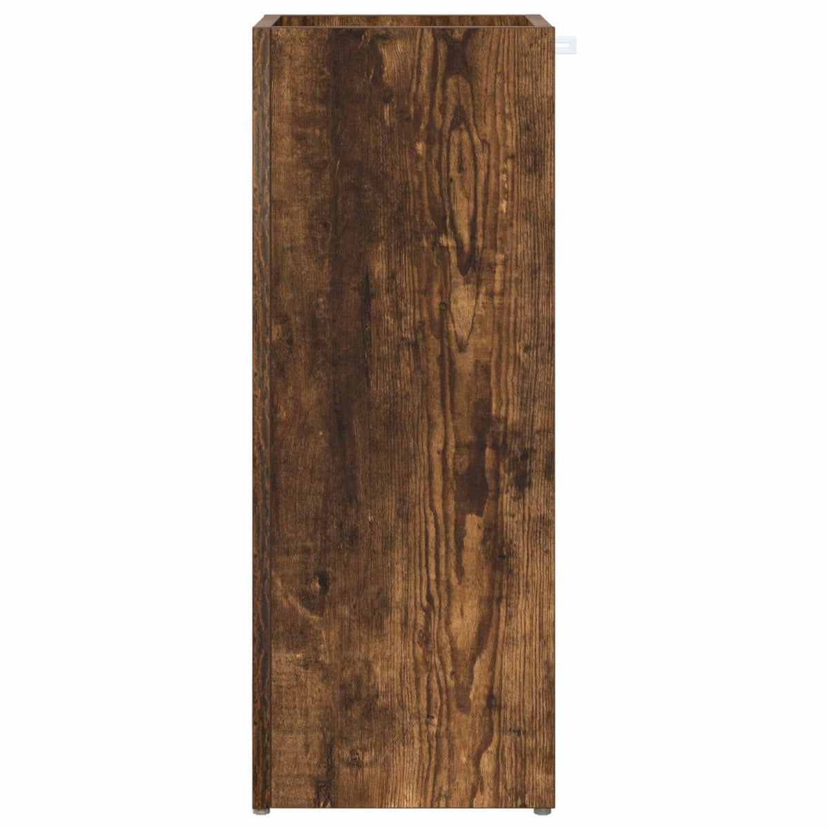 vidaXL Umbrella Stand Smoked Oak 25 x 24.5 x 64 cm Engineered Wood