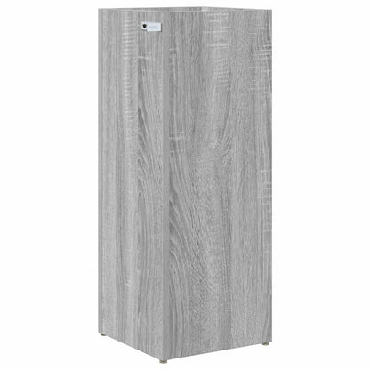 vidaXL Umbrella Stand Grey Sonoma 25 x 24.5 x 64 cm Engineered Wood