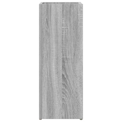 vidaXL Umbrella Stand Grey Sonoma 25 x 24.5 x 64 cm Engineered Wood