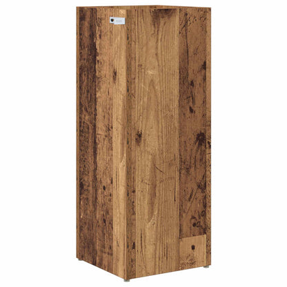 vidaXL Umbrella Stand Old Wood 25 x 24.5 x 64 cm Engineered Wood