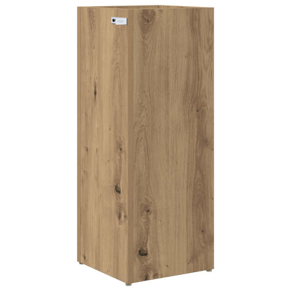 vidaXL Umbrella Stand Artisan Oak 25 x 24.5 x 64 cm Engineered Wood