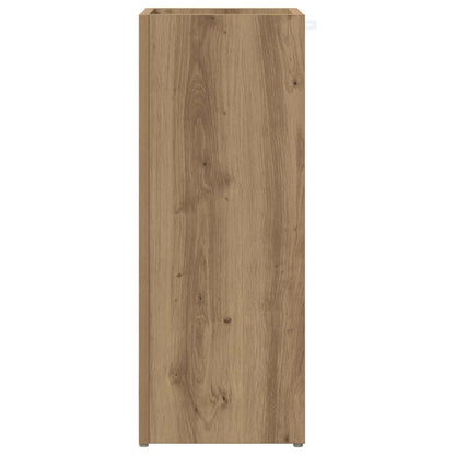 vidaXL Umbrella Stand Artisan Oak 25 x 24.5 x 64 cm Engineered Wood