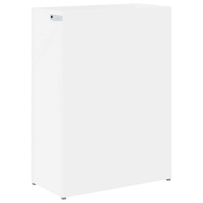 vidaXL Umbrella Stand White 40 x 20 x 55.5 cm Engineered Wood