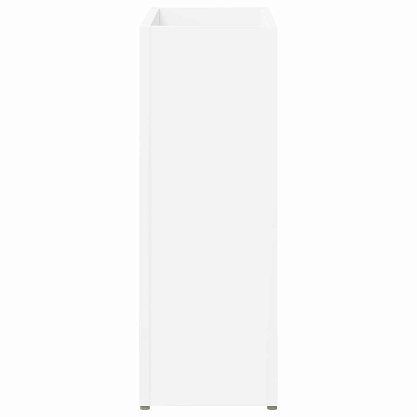 vidaXL Umbrella Stand White 40 x 20 x 55.5 cm Engineered Wood