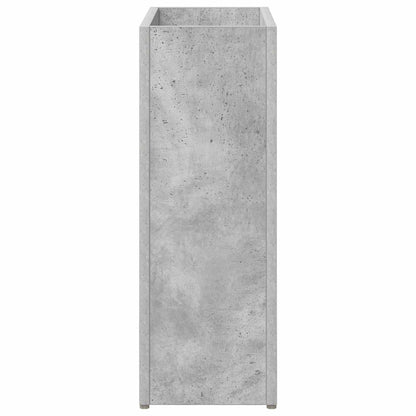 vidaXL Umbrella Stand Concrete Grey 40 x 20 x 55.5 cm Engineered Wood