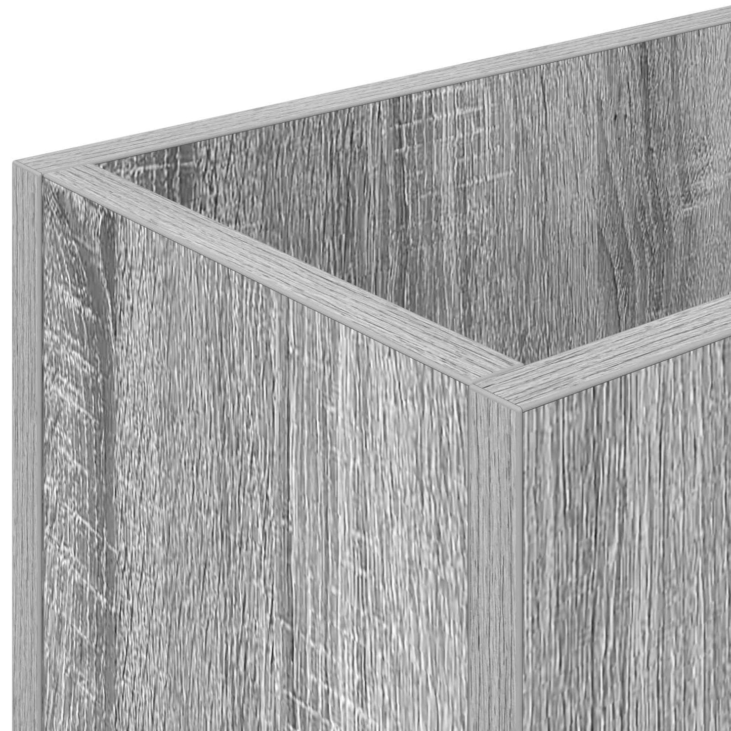 vidaXL Umbrella Stand Grey Sonoma 40 x 20 x 55.5 cm Engineered Wood