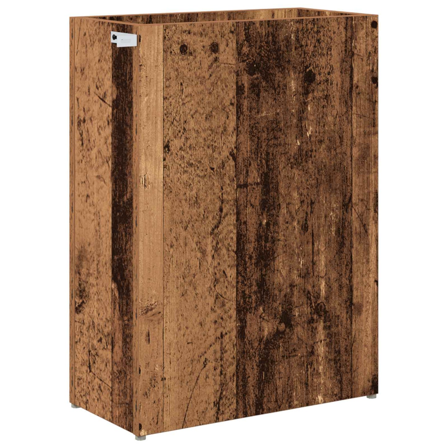 vidaXL Umbrella Stand Old Wood 40 x 20 x 55.5 cm Engineered Wood
