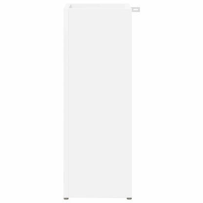 vidaXL Umbrella Stand White 20 x 20 x 55.5 cm Engineered Wood
