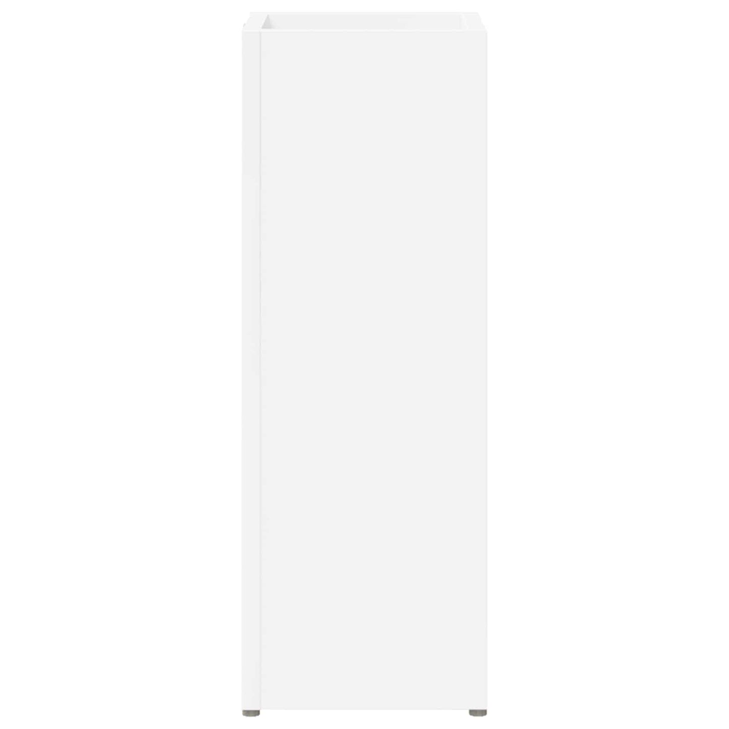 vidaXL Umbrella Stand White 20 x 20 x 55.5 cm Engineered Wood