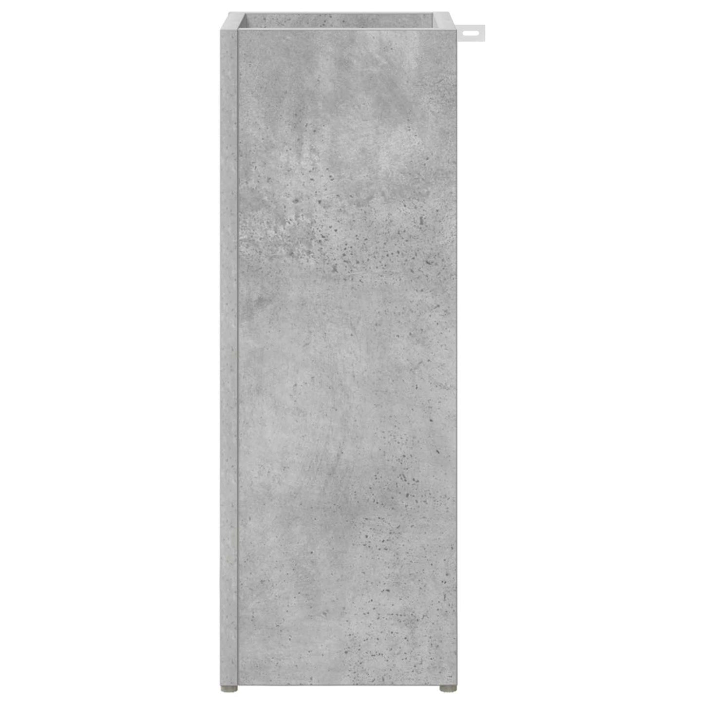 vidaXL Umbrella Stand Concrete Grey 20 x 20 x 55.5 cm Engineered Wood
