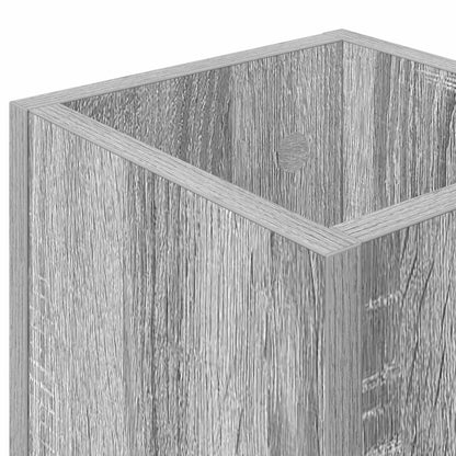 vidaXL Umbrella Stand Grey Sonoma 20 x 20 x 55.5 cm Engineered Wood