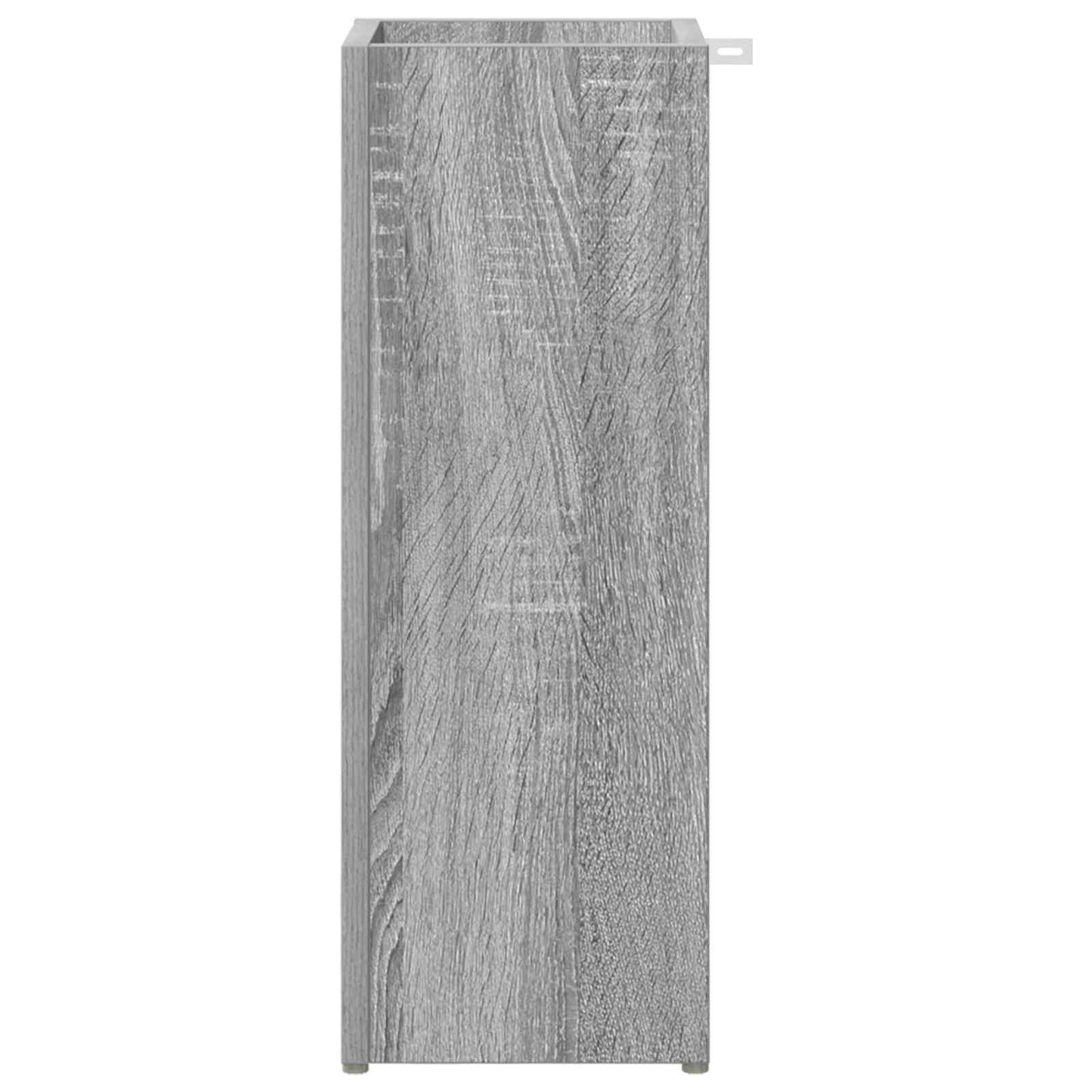 vidaXL Umbrella Stand Grey Sonoma 20 x 20 x 55.5 cm Engineered Wood