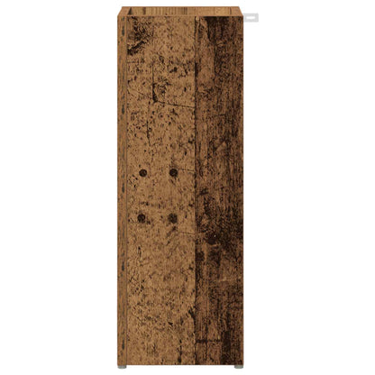 vidaXL Umbrella Stand Old Wood 20 x 20 x 55.5 cm Engineered Wood