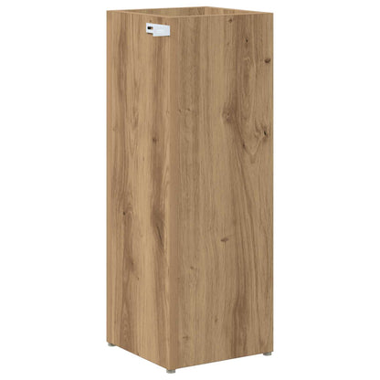 vidaXL Umbrella Stand Artisan Oak 20 x 20 x 55.5 cm Engineered Wood