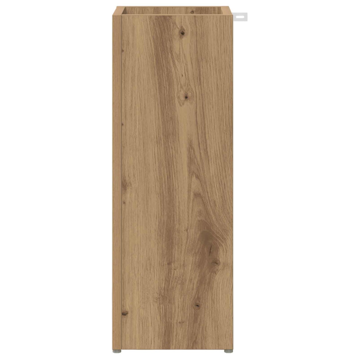 vidaXL Umbrella Stand Artisan Oak 20 x 20 x 55.5 cm Engineered Wood