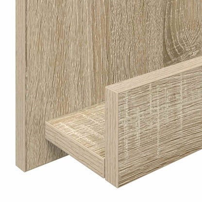 vidaXL Magazine Rack Sonoma Oak 51 x 11 x 102 cm Engineered Wood