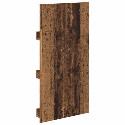 vidaXL Magazine Rack Old Wood 51 x 11 x 102 cm Engineered Wood