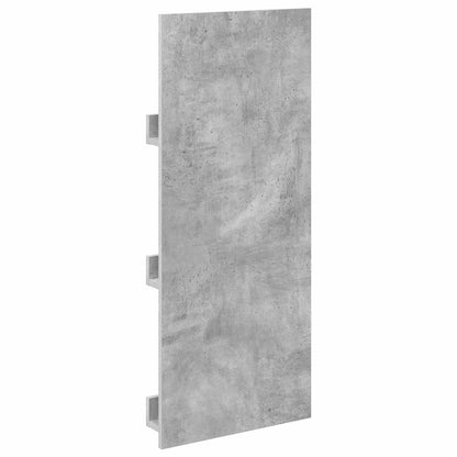 vidaXL Magazine Rack Concrete Grey 43 x 11 x 102 cm Engineered Wood