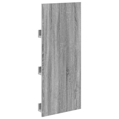 vidaXL Magazine Rack Grey Sonoma 43 x 11 x 102 cm Engineered Wood