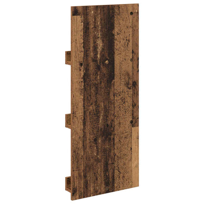 vidaXL Magazine Rack Old Wood 43 x 11 x 102 cm Engineered Wood