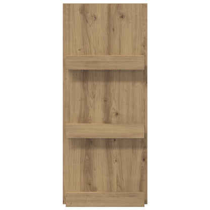 vidaXL Magazine Rack Artisan Oak 43 x 11 x 102 cm Engineered Wood