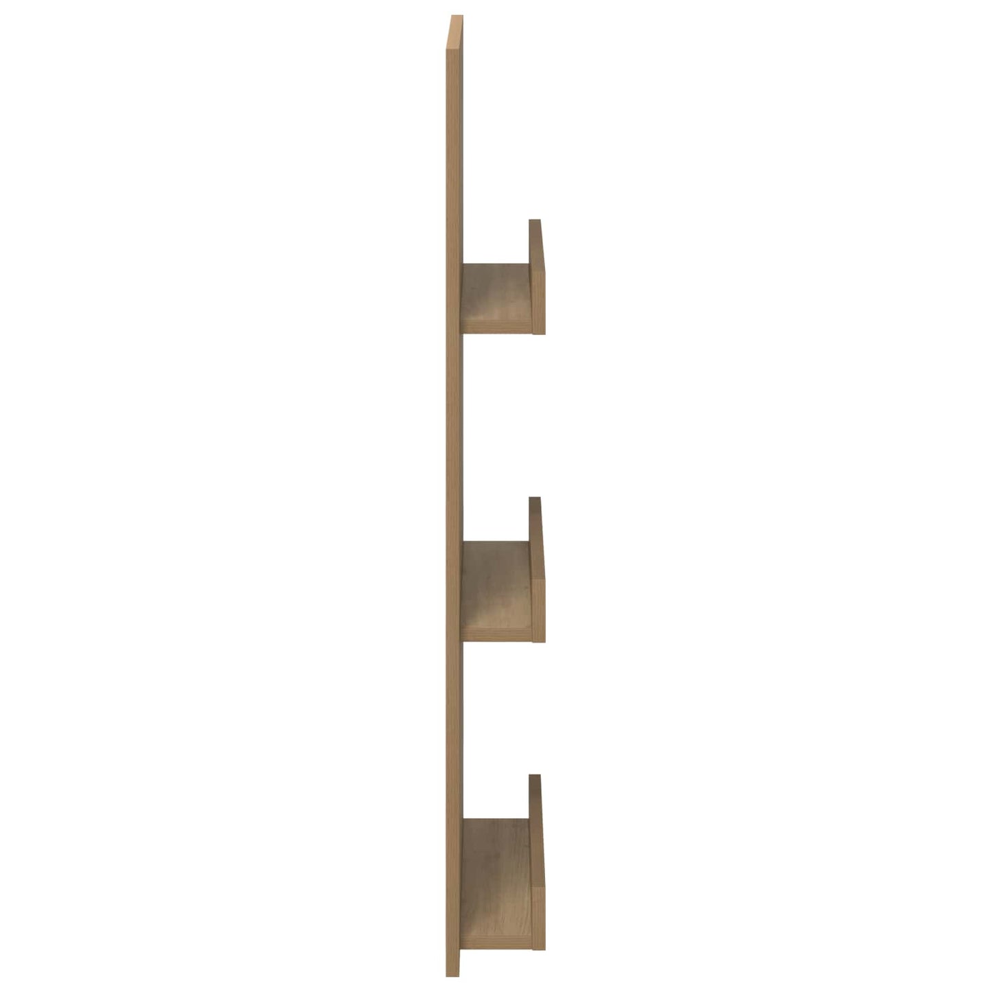 vidaXL Magazine Rack Artisan Oak 43 x 11 x 102 cm Engineered Wood