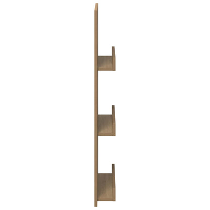 vidaXL Magazine Rack Artisan Oak 43 x 11 x 102 cm Engineered Wood