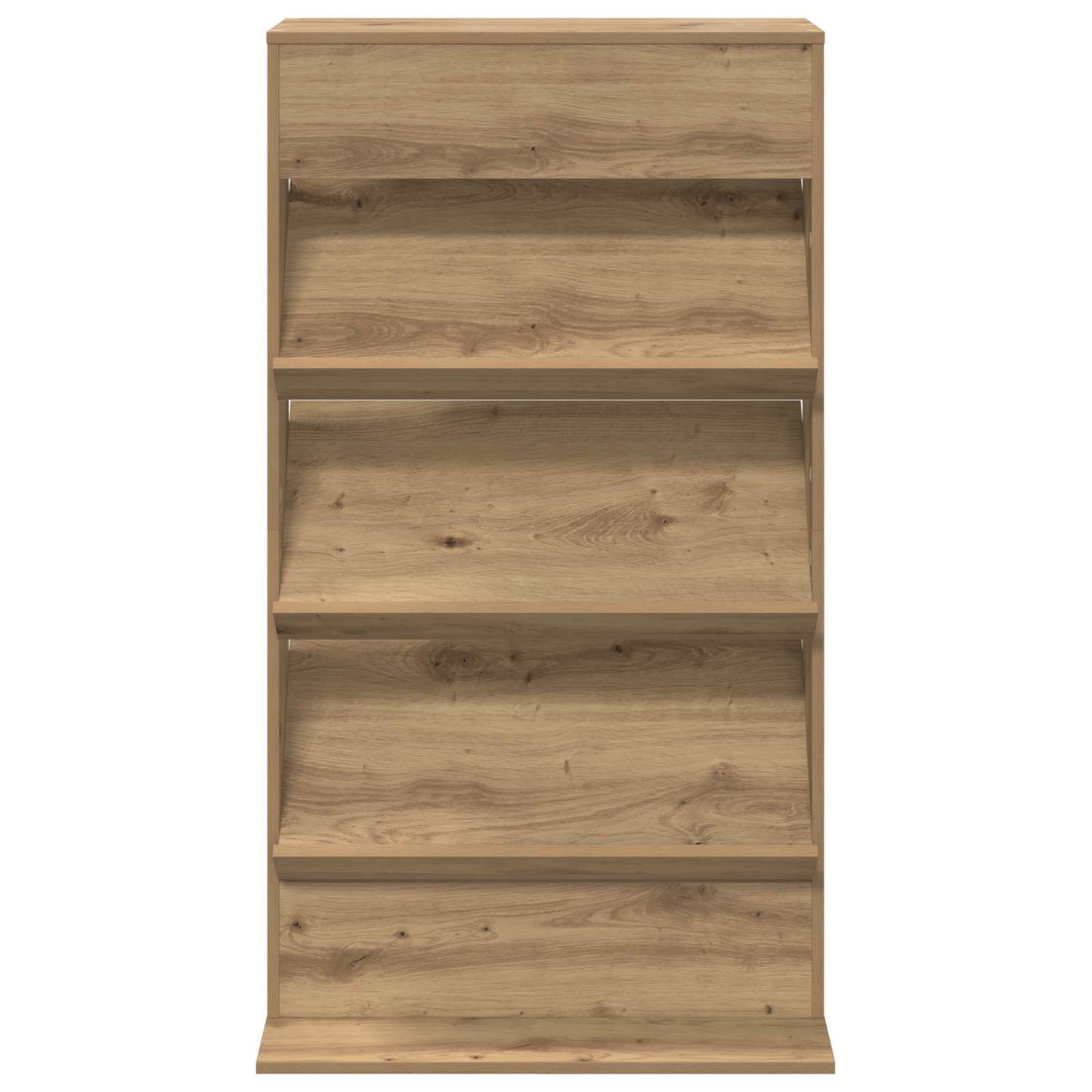 vidaXL Magazine Rack Artisan Oak 70 x 41 x 126 cm Engineered Wood