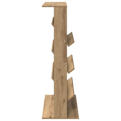 vidaXL Magazine Rack Artisan Oak 70 x 41 x 126 cm Engineered Wood