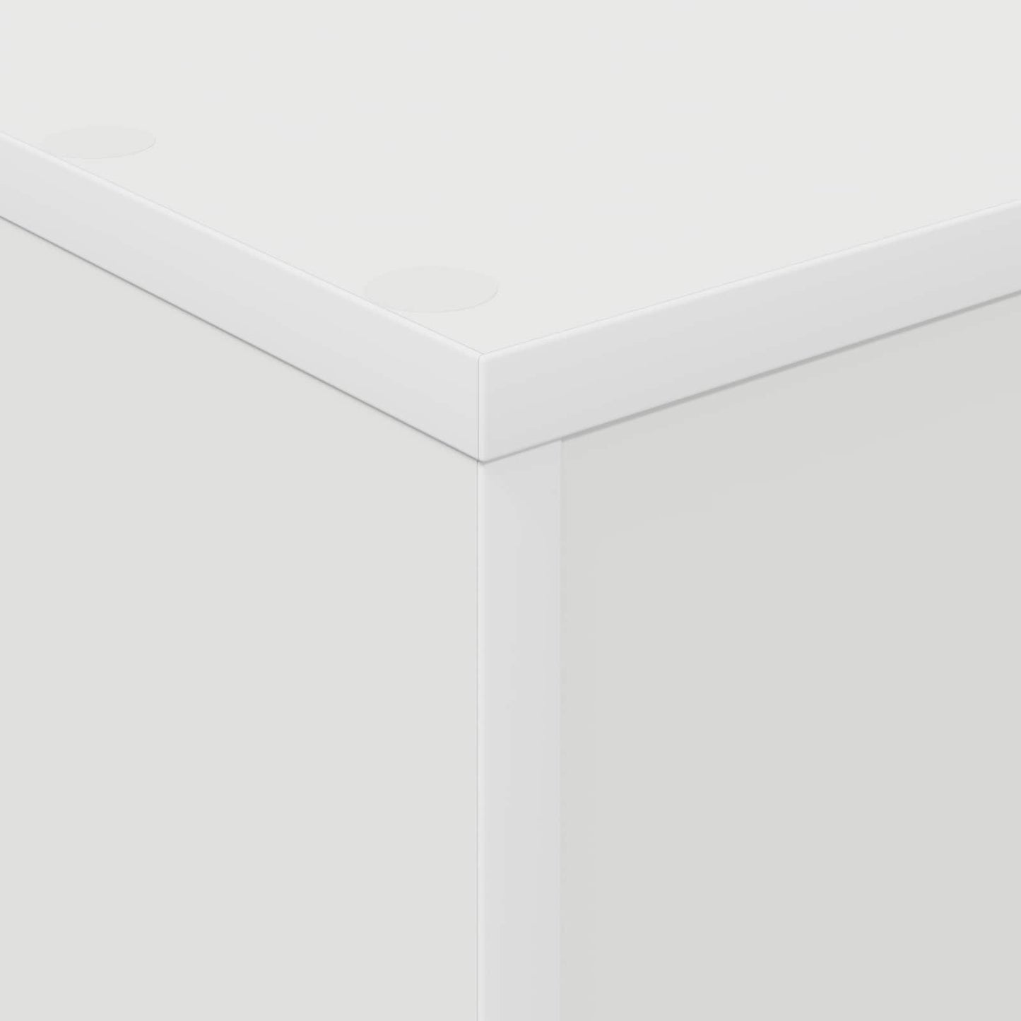 vidaXL Magazine Rack with Shelf White 70 x 41 x 96 cm Engineered Wood