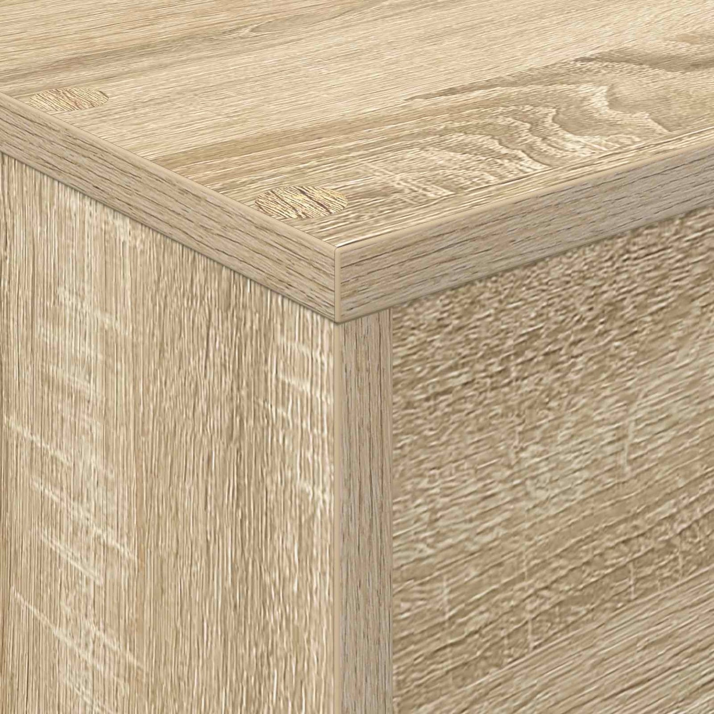 vidaXL Magazine Rack Sonoma Oak 70 x 41 x 96 cm Engineered Wood
