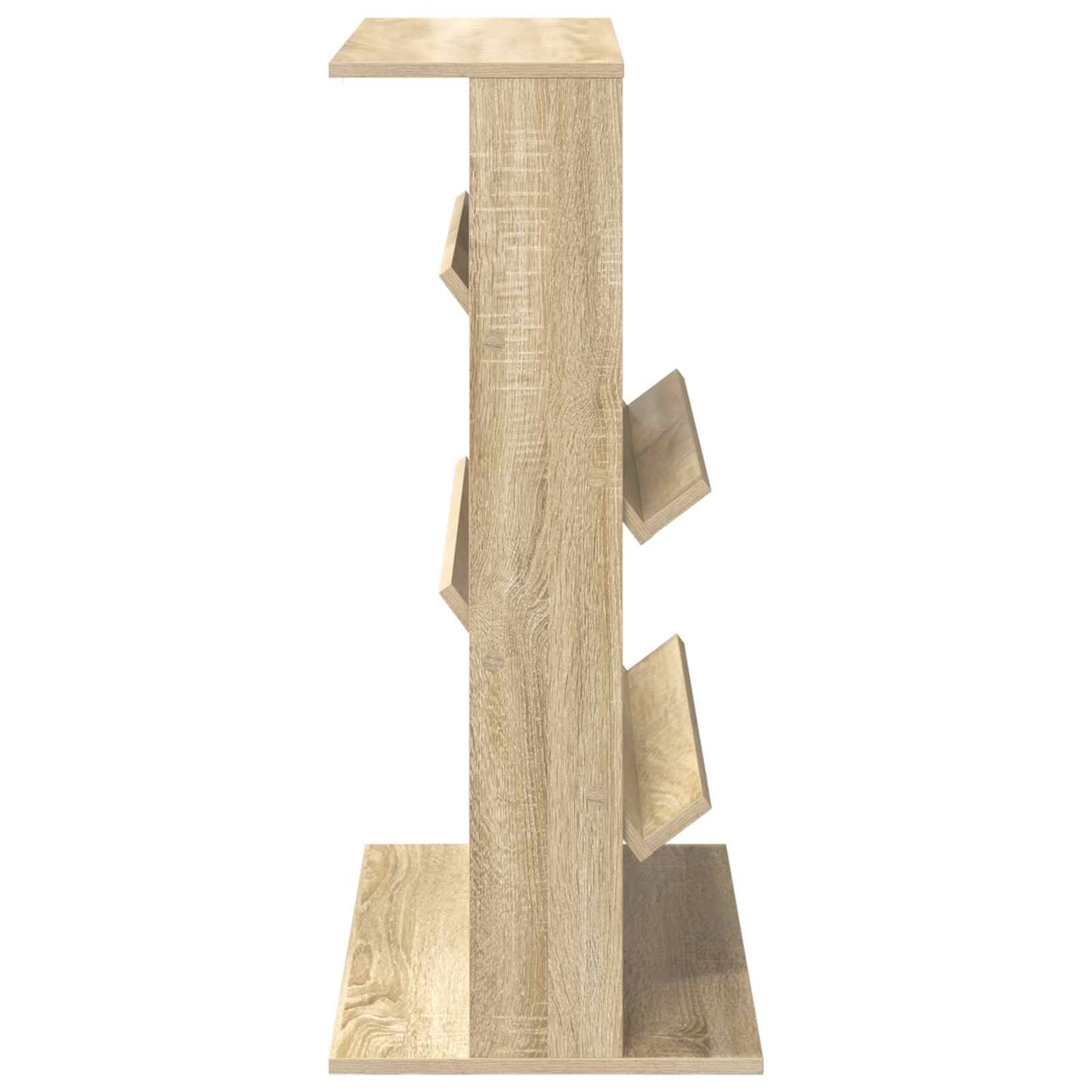 vidaXL Magazine Rack Sonoma Oak 70 x 41 x 96 cm Engineered Wood