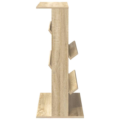 vidaXL Magazine Rack Sonoma Oak 70 x 41 x 96 cm Engineered Wood