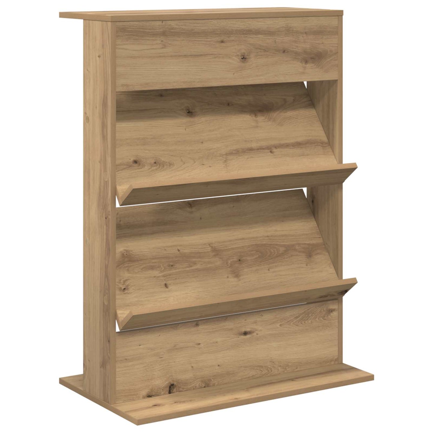 vidaXL Magazine Rack Artisan Oak 70 x 41 x 96 cm Engineered Wood