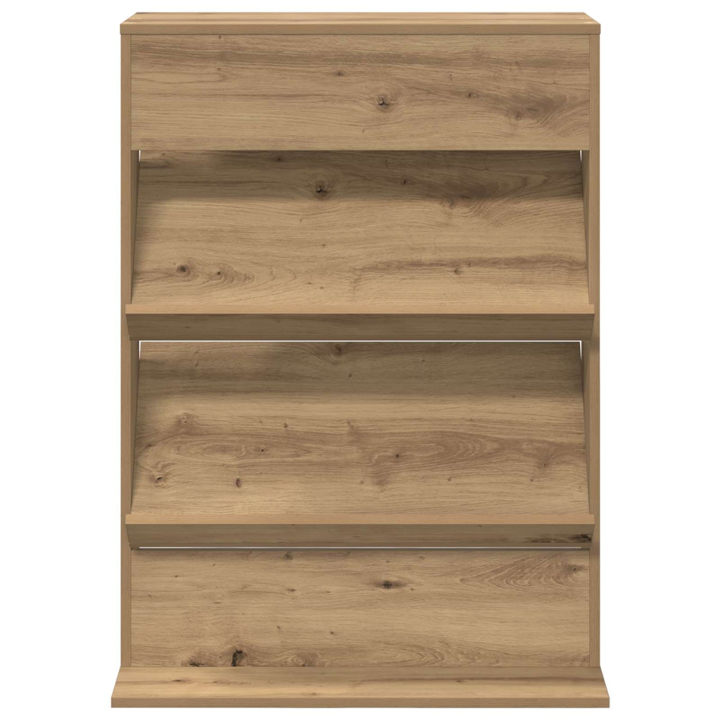 vidaXL Magazine Rack Artisan Oak 70 x 41 x 96 cm Engineered Wood