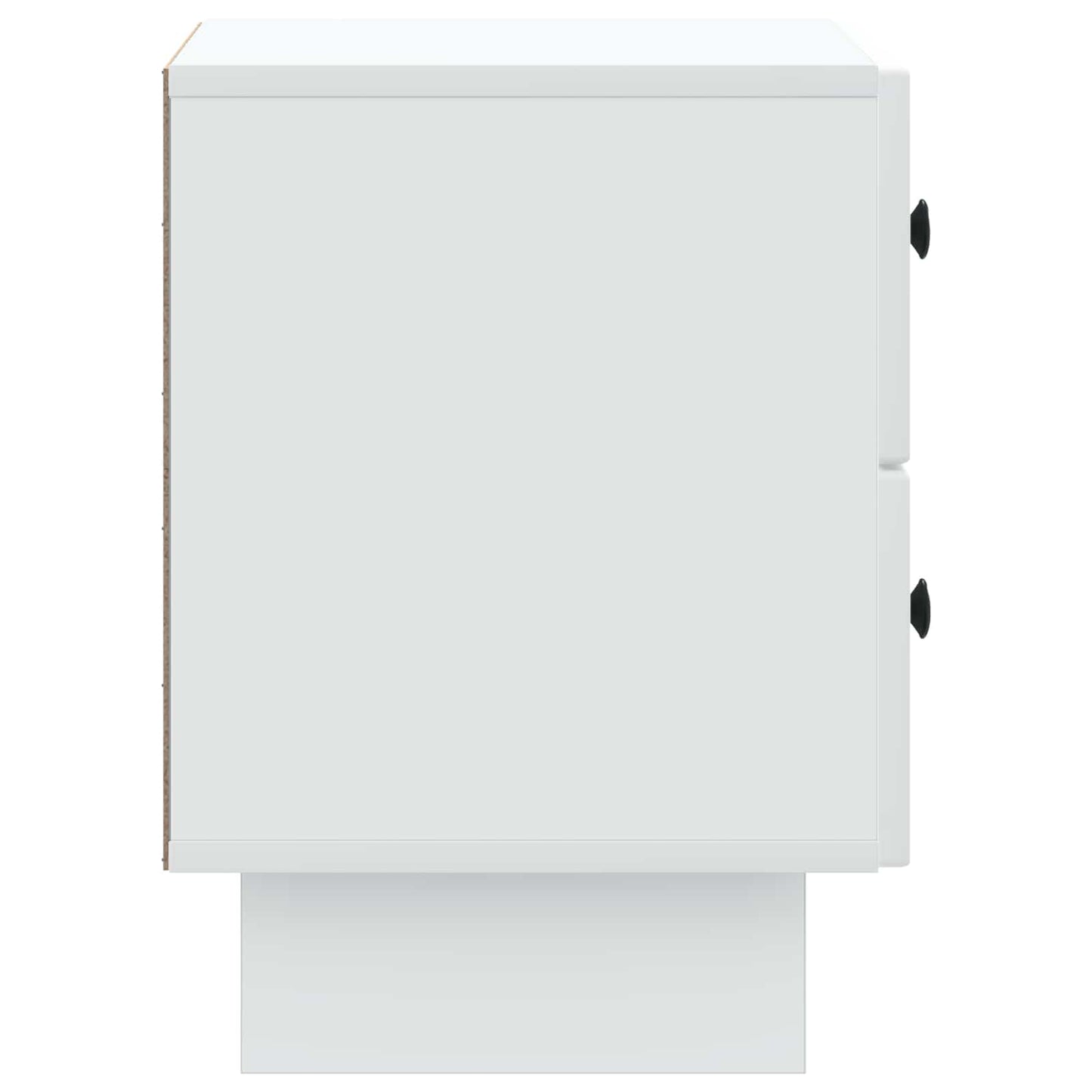 vidaXL Bedside Cabinet White 43 x 34.5 x 47.5 cm Engineered Wood