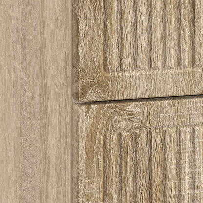 vidaXL Bedside Cabinet Sonoma Oak 43 x 34.5 x 47.5 cm Engineered Wood