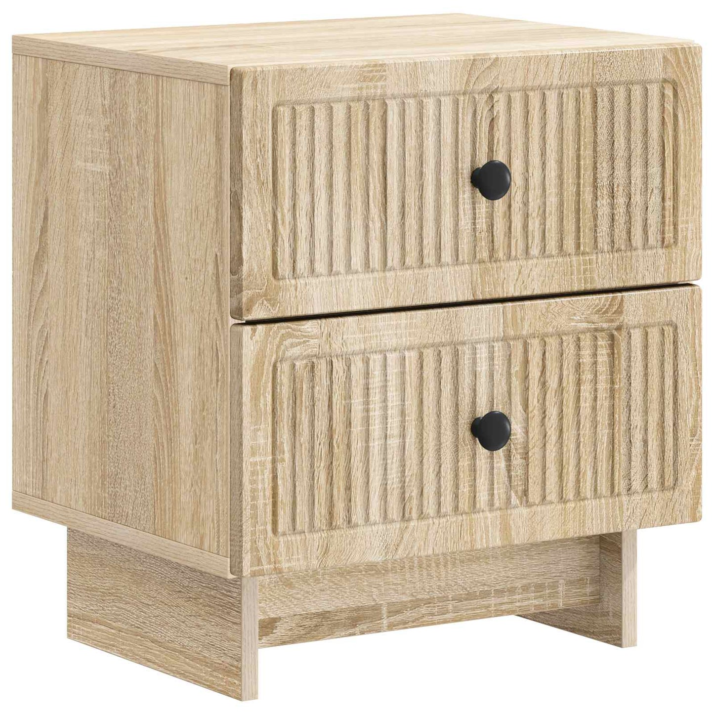 vidaXL Bedside Cabinet Sonoma Oak 43 x 34.5 x 47.5 cm Engineered Wood