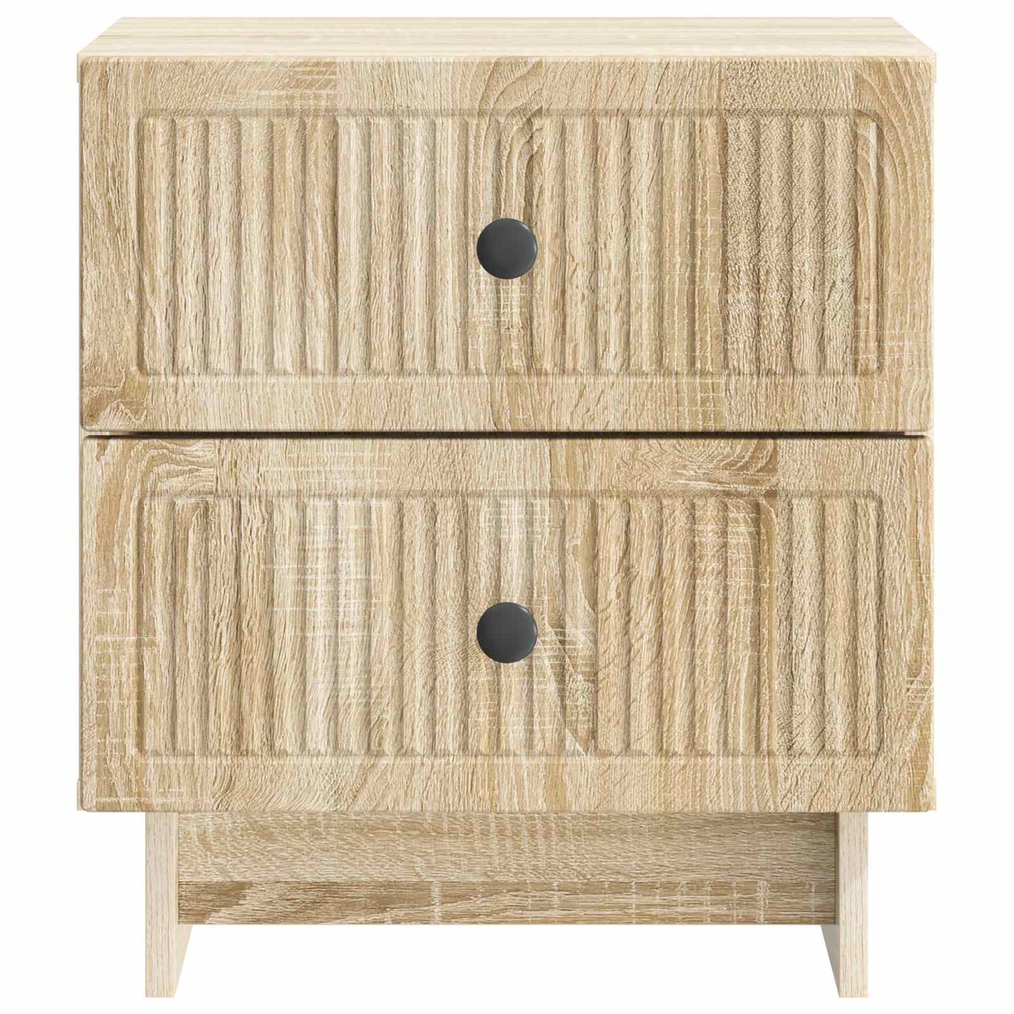 vidaXL Bedside Cabinet Sonoma Oak 43 x 34.5 x 47.5 cm Engineered Wood