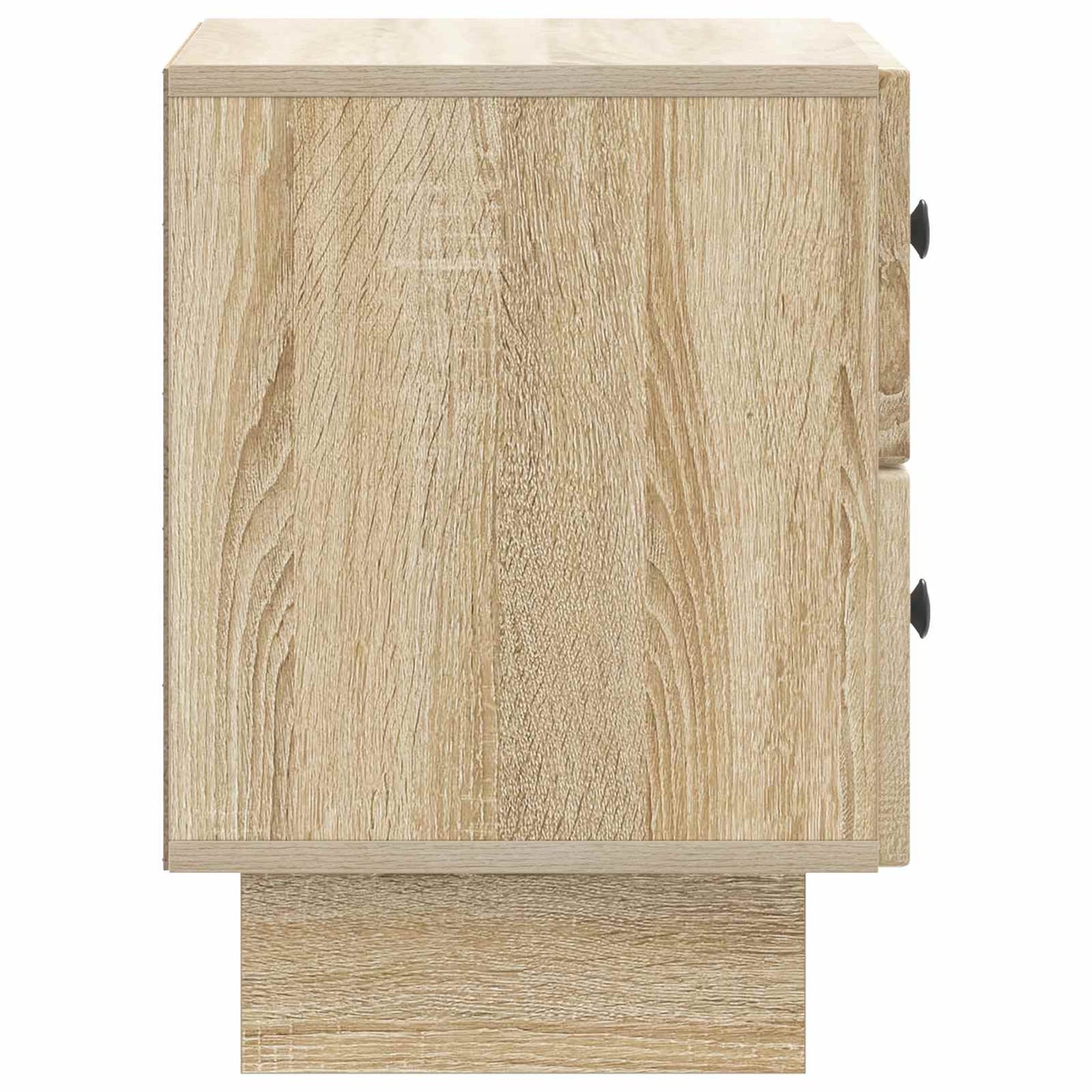 vidaXL Bedside Cabinet Sonoma Oak 43 x 34.5 x 47.5 cm Engineered Wood