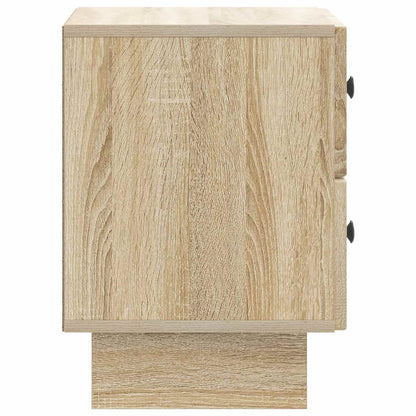 vidaXL Bedside Cabinet Sonoma Oak 43 x 34.5 x 47.5 cm Engineered Wood