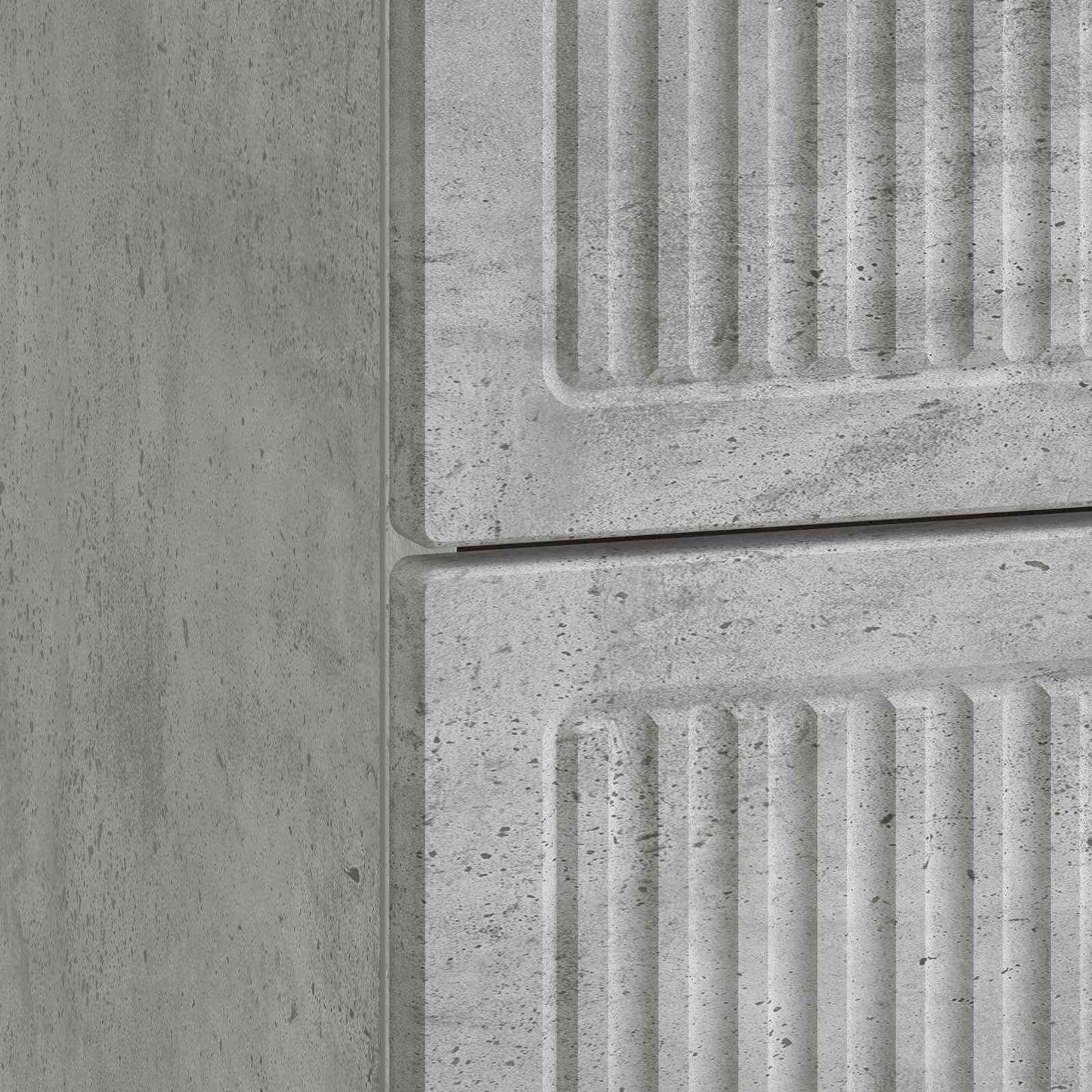 vidaXL Bedside Cabinet with Drawer Concrete Grey 43 x 34.5 x 47.5 cm