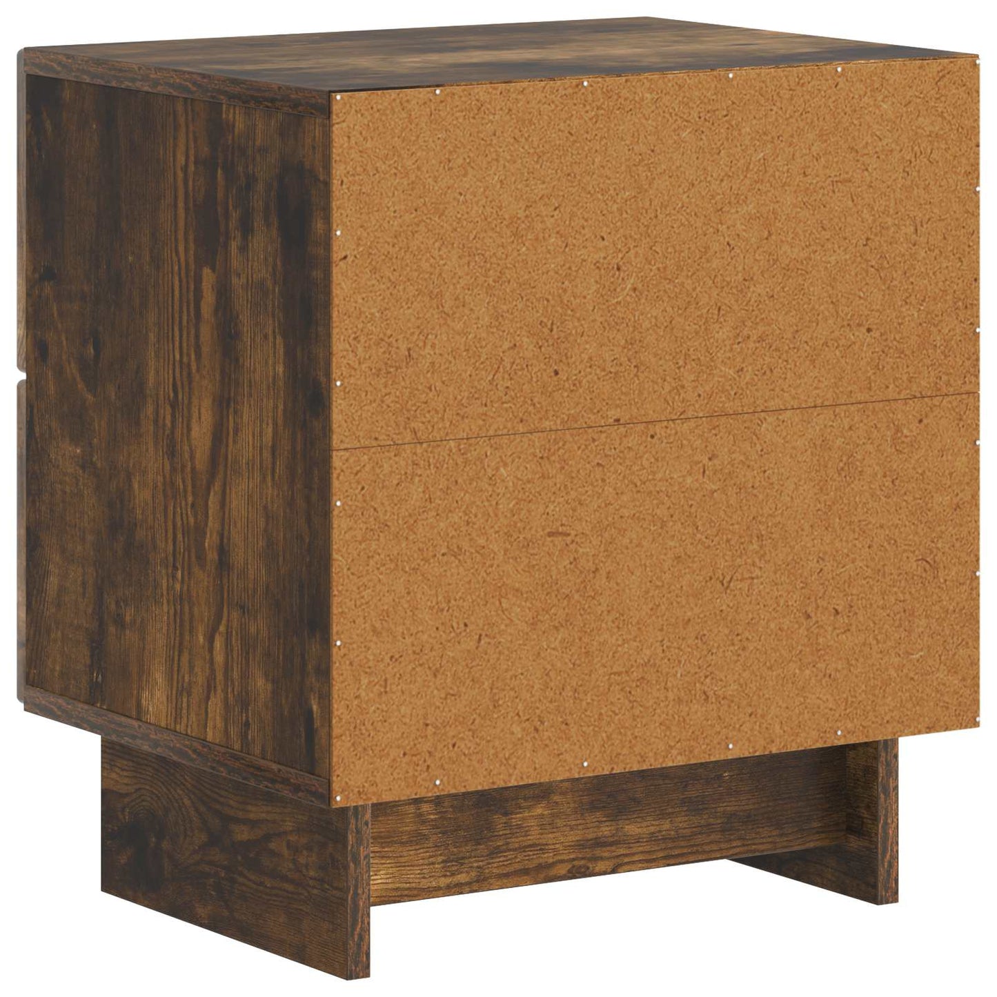 vidaXL Bedside Cabinet 2 pcs Smoked Oak 43 x 34.5 x 47.5 cm