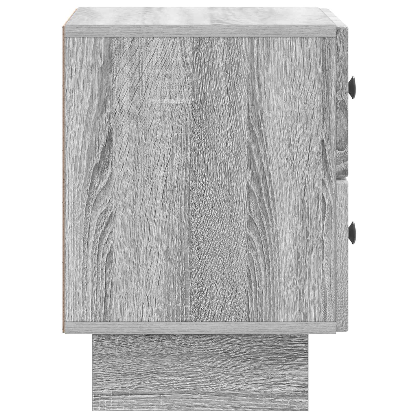 vidaXL Bedside Cabinet 2 pcs Grey Sonoma 43 x 34.5 x 47.5 cm