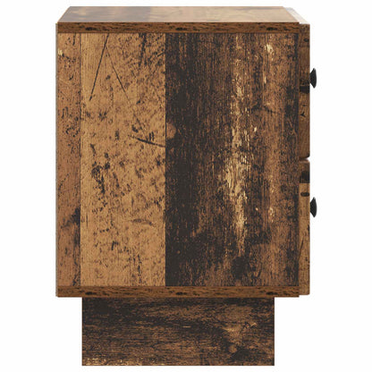 vidaXL Bedside Cabinet 2 pcs Old Wood 43 x 34.5 x 47.5 cm