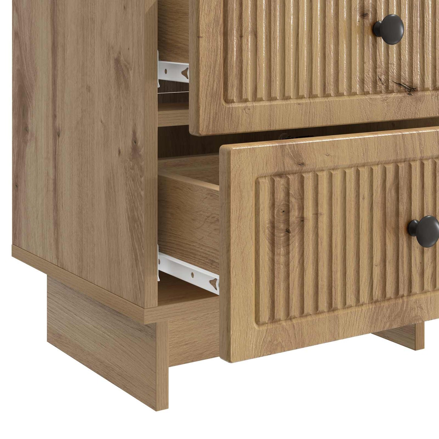 vidaXL Bedside Cabinet Artisan Oak 43 x 34.5 x 47.5 cm Engineered Wood