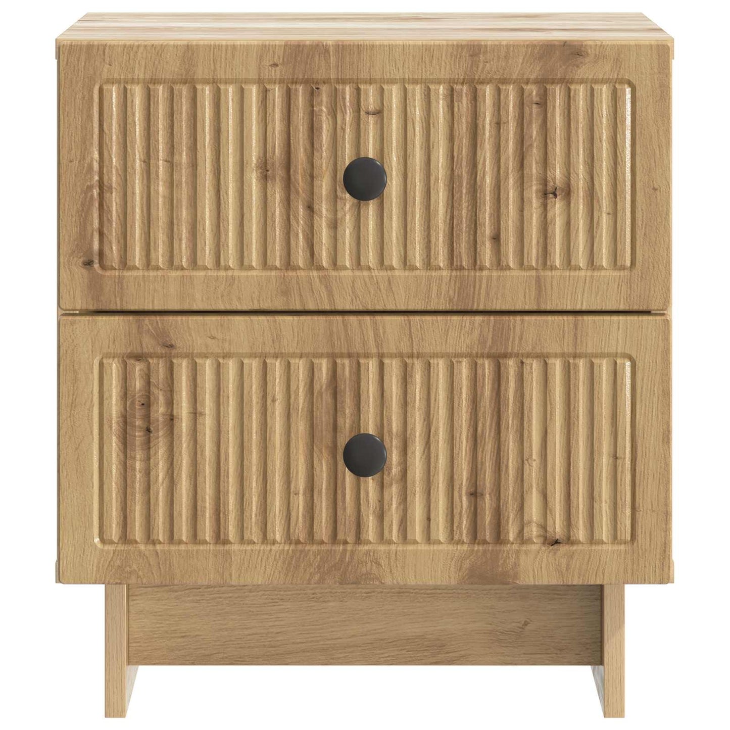 vidaXL Bedside Cabinet Artisan Oak 43 x 34.5 x 47.5 cm Engineered Wood