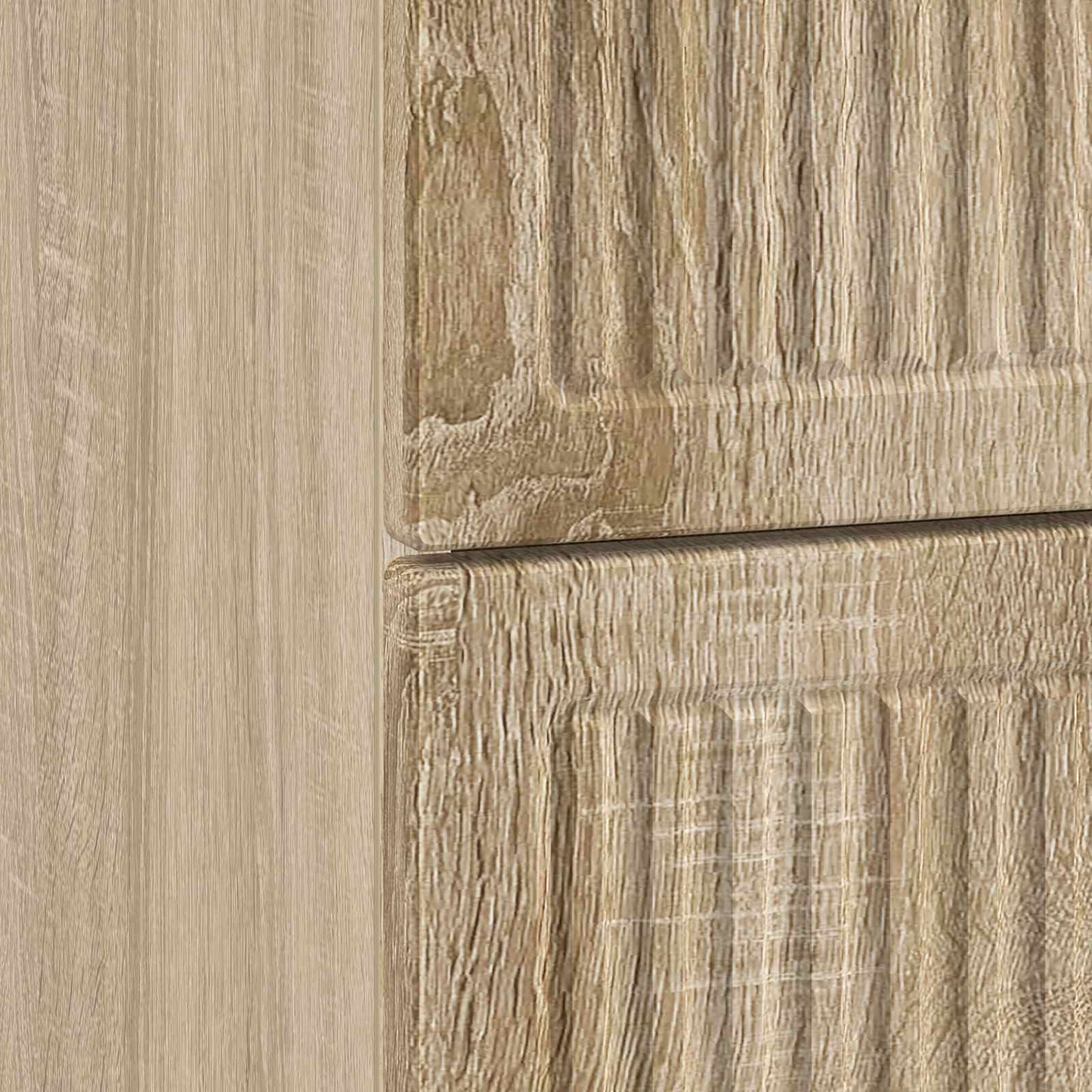 vidaXL Bedside Cabinet Sonoma Oak 62 x 34.5 x 47.5 cm Engineered Wood